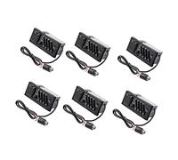 6 Pcs 4 Band Acoustic Guitar Equalizer Acoustic Guitar Preamp Amplifier Piezo Pickup 6.5MM Output Acoustic Guitar Pickups parts
