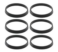 6 PCS 40mm Rubber Washers for Plumbing Sink Gasket Rubber Seals for 40mm Waste Pipe Seals for 1 1/2 Inch Drain Pipe Fittings, Basin Waste Seal Kit for Sink Odour Trap