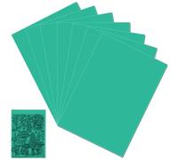 6 Pcs A6 Lino Sheets, Soft-Cut Lino Printing Sheets for Printmaking, Crisp Lines PVC Linoleum Blocks for Printmaking Beginners, Hobby Learners and School Craft Projects
