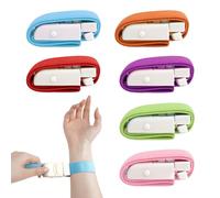 6 Pcs Adjustable Tourniquet with Buckle, Resilient Nylon Tourniquets for Nurses, Reusable Hemostatic Band,Sport Emergency Buckle Band for Blood Collection and Wound Care, Suitable for Home and Outdoor