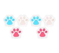 6 Pcs Adorable Cat Claw Makeup Cushion Sponge for Loose Powder | Synthetic Sponge, Gentle on Skin, Even Coverage, for Highlighter the Go Touch Ups