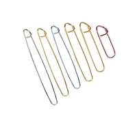 6 Pcs Aluminum Stitch Holders Stitch Holders Set for Blankets Scarves Quilts Other Knitting Project Crochet Projects