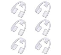 6 PCS Anti Grinding Teeth Protectors, Mouth Guard for Sleeping, Dental Guard Protectors from Damaging Dentes, Teeth Grinding Night Guards Work for Upper and Lower Jaw