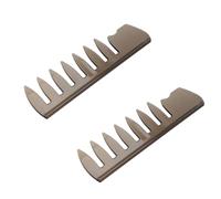 6 Pcs Back Comb Oil Comb Hair Teasing Comb Men Comb Hair Styling Men Kit Suits for Boys Men Suit Teasing Wet Combs Short Hair Comb Wide Teeth Hair Comb Brush Modeling Plastic Man