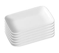 6 PCS Baking Dishes for Oven Rectangle Lasagne Dish for Oven Microwave Air Fryer Toaster, 7.5x4.7x0.8 inch