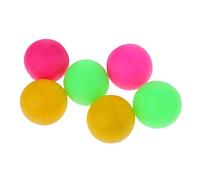6 Pcs Beach Table Tennis Balls Beer Ping Pong Colorful Cat Balls Colorful A