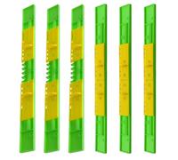 6 Pcs Bee Hive Entrance Reducer, Bee Hive Plastic Reducer Guards for 8 Frames, Beehive Entrance Gates, Beehive Tool Beekeeping Supplies for All Beekeepers Beekeeping Equipment, Length 12.4 Inch