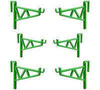 6 Pcs Beehive Frame Holder Bracket Rack Stand Tool For Beekeepers, Black(green)