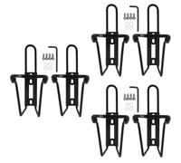 6 Pcs Bike Stand Water Jug Stand Water Bottle Cage Kid Water Bottle Bike Drink Holder Motorcycle Bottle Cage Bicycle Water Bottle Holder No Screws Aluminum Alloy Child Socket