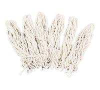 6 Pcs Billiards Snooker Table Bag Net Hollow Out Pool Table Pocket Nets Table Nylon Mesh Net Bags Pockets for Billiards Training Black or White