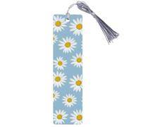 6 Pcs Bookmark with Box, Daisy Print Bookmark for Study and Reading