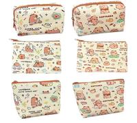 6 PCS Capybara Coin Purse, Cute Capybara Mini Wallets, Dolphin Small Pouch, Animal Coin Holder, Zipper Coins Purse Animal Design, Gifts for Kids Teenagers Boys Girls