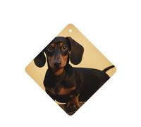 6 Pcs Car Air Fresheners,Funny Hanging Car Air Fresheners A Cute Dachshund Cute Long Lasting Scented Mirror Hanging Decoration Ornaments Gift Interior Decor Accessories For Men Women