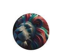 6 Pcs Car Air Fresheners,Funny Hanging Car Air Fresheners Abstract 3d Art Lion Cute Long Lasting Scented Mirror Hanging Decoration Ornaments Gift Interior Decor Accessories For Men Women