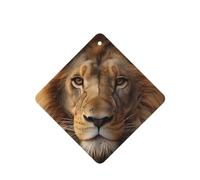 6 Pcs Car Air Fresheners,Funny Hanging Car Air Fresheners African Lion Head Cute Long Lasting Scented Mirror Hanging Decoration Ornaments Gift Interior Decor Accessories For Men Women