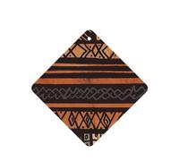6 Pcs Car Air Fresheners,Funny Hanging Car Air Fresheners African Mud Cloth Tribal Cute Long Lasting Scented Mirror Hanging Decoration Ornaments Gift Interior Decor Accessories For Men Women