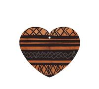 6 Pcs Car Air Fresheners,Funny Hanging Car Air Fresheners African Mud Cloth Tribal Cute Long Lasting Scented Mirror Hanging Decoration Ornaments Gift Interior Decor Accessories For Men Women