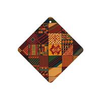 6 Pcs Car Air Fresheners,Funny Hanging Car Air Fresheners African Style Patchwork Cute Long Lasting Scented Mirror Hanging Decoration Ornaments Gift Interior Decor Accessories For Men Women