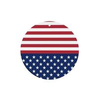 6 Pcs Car Air Fresheners,Funny Hanging Car Air Fresheners American Flag Stars Stripes Cute Long Lasting Scented Mirror Hanging Decoration Ornaments Gift Interior Decor Accessories For Men Women