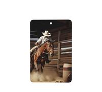 6 Pcs Car Air Fresheners,Funny Hanging Car Air Fresheners American West Rodeo Cute Long Lasting Scented Mirror Hanging Decoration Ornaments Gift Interior Decor Accessories For Men Women