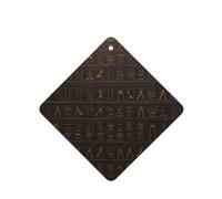 6 Pcs Car Air Fresheners,Funny Hanging Car Air Fresheners Ancient Egyptian Hieroglyph Cute Long Lasting Scented Mirror Hanging Decoration Ornaments Gift Interior Decor Accessories For Men Women