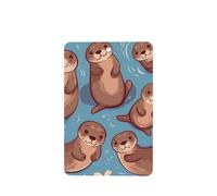 6 Pcs Car Air Fresheners,Funny Hanging Car Air Fresheners Animal Cute Brown Otters Cute Long Lasting Scented Mirror Hanging Decoration Ornaments Gift Interior Decor Accessories For Men Women