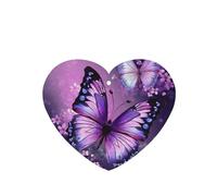 6 Pcs Car Air Fresheners,Funny Hanging Car Air Fresheners Beautiful Purple Butterfly Art Cute Long Lasting Scented Mirror Hanging Decoration Ornaments Gift Interior Decor Accessories For Men Women
