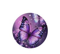6 Pcs Car Air Fresheners,Funny Hanging Car Air Fresheners Beautiful Purple Butterfly Art Cute Long Lasting Scented Mirror Hanging Decoration Ornaments Gift Interior Decor Accessories For Men Women