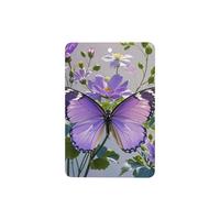 6 Pcs Car Air Fresheners,Funny Hanging Car Air Fresheners Beautiful Purple Butterfly Floral Cute Long Lasting Scented Mirror Hanging Decoration Ornaments Gift Interior Decor Accessories For Men Women