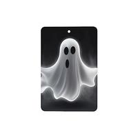 6 Pcs Car Air Fresheners,Funny Hanging Car Air Fresheners Black And Halloween Ghost Cute Long Lasting Scented Mirror Hanging Decoration Ornaments Gift Interior Decor Accessories For Men Women