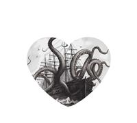 6 Pcs Car Air Fresheners,Funny Hanging Car Air Fresheners Black And White Octopus And Ship Cute Long Lasting Scented Mirror Hanging Decoration Ornaments Gift Interior Decor Accessories For Men Women