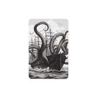 6 Pcs Car Air Fresheners,Funny Hanging Car Air Fresheners Black And White Octopus And Ship Cute Long Lasting Scented Mirror Hanging Decoration Ornaments Gift Interior Decor Accessories For Men Women