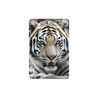 6 Pcs Car Air Fresheners,Funny Hanging Car Air Fresheners Black And White Tiger Cute Long Lasting Scented Mirror Hanging Decoration Ornaments Gift Interior Decor Accessories For Men Women