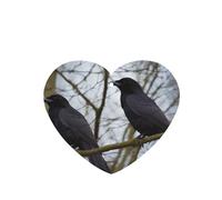 6 Pcs Car Air Fresheners,Funny Hanging Car Air Fresheners Black Crow Birds Cute Long Lasting Scented Mirror Hanging Decoration Ornaments Gift Interior Decor Accessories For Men Women