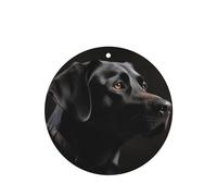 6 Pcs Car Air Fresheners,Funny Hanging Car Air Fresheners Black Labrador Cute Long Lasting Scented Mirror Hanging Decoration Ornaments Gift Interior Decor Accessories For Men Women