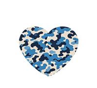 6 Pcs Car Air Fresheners,Funny Hanging Car Air Fresheners Blue Camouflage Pattern Cute Long Lasting Scented Mirror Hanging Decoration Ornaments Gift Interior Decor Accessories For Men Women