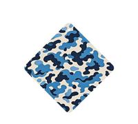 6 Pcs Car Air Fresheners,Funny Hanging Car Air Fresheners Blue Camouflage Pattern Cute Long Lasting Scented Mirror Hanging Decoration Ornaments Gift Interior Decor Accessories For Men Women
