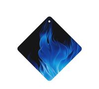 6 Pcs Car Air Fresheners,Funny Hanging Car Air Fresheners Blue Flame Cute Long Lasting Scented Mirror Hanging Decoration Ornaments Gift Interior Decor Accessories For Men Women