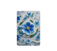 6 Pcs Car Air Fresheners,Funny Hanging Car Air Fresheners Blue Mini Flower Swirl Cute Long Lasting Scented Mirror Hanging Decoration Ornaments Gift Interior Decor Accessories For Men Women