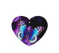 6 Pcs Car Air Fresheners,Funny Hanging Car Air Fresheners Blue Purple Butterfly Cute Long Lasting Scented Mirror Hanging Decoration Ornaments Gift Interior Decor Accessories For Men Women