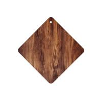 6 Pcs Car Air Fresheners,Funny Hanging Car Air Fresheners Brown Wood Grain Cute Long Lasting Scented Mirror Hanging Decoration Ornaments Gift Interior Decor Accessories For Men Women