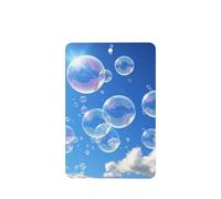 6 Pcs Car Air Fresheners,Funny Hanging Car Air Fresheners Bubbles Blue Sky Cute Long Lasting Scented Mirror Hanging Decoration Ornaments Gift Interior Decor Accessories For Men Women
