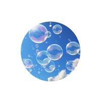 6 Pcs Car Air Fresheners,Funny Hanging Car Air Fresheners Bubbles Blue Sky Cute Long Lasting Scented Mirror Hanging Decoration Ornaments Gift Interior Decor Accessories For Men Women