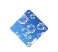 6 Pcs Car Air Fresheners,Funny Hanging Car Air Fresheners Bubbles Blue Sky Cute Long Lasting Scented Mirror Hanging Decoration Ornaments Gift Interior Decor Accessories For Men Women
