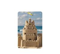 6 Pcs Car Air Fresheners,Funny Hanging Car Air Fresheners Building A Sandcastle Cute Long Lasting Scented Mirror Hanging Decoration Ornaments Gift Interior Decor Accessories For Men Women