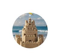 6 Pcs Car Air Fresheners,Funny Hanging Car Air Fresheners Building A Sandcastle Cute Long Lasting Scented Mirror Hanging Decoration Ornaments Gift Interior Decor Accessories For Men Women