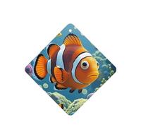 6 Pcs Car Air Fresheners,Funny Hanging Car Air Fresheners Cartoon Clown Fish Cute Long Lasting Scented Mirror Hanging Decoration Ornaments Gift Interior Decor Accessories For Men Women