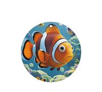 6 Pcs Car Air Fresheners,Funny Hanging Car Air Fresheners Cartoon Clown Fish Cute Long Lasting Scented Mirror Hanging Decoration Ornaments Gift Interior Decor Accessories For Men Women