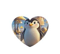 6 Pcs Car Air Fresheners,Funny Hanging Car Air Fresheners Cartoon Cute Penguin Cute Long Lasting Scented Mirror Hanging Decoration Ornaments Gift Interior Decor Accessories For Men Women