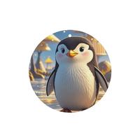 6 Pcs Car Air Fresheners,Funny Hanging Car Air Fresheners Cartoon Cute Penguin Cute Long Lasting Scented Mirror Hanging Decoration Ornaments Gift Interior Decor Accessories For Men Women